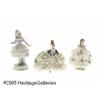 Image 1 : THREE GERMAN PORCELAIN FIGURINES RVarious makers,