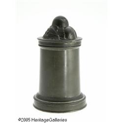 A BRITISH PEWTER ICE CREAM MOLD RMaker unknown, c