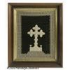 Image 1 : A CUT PAPER CROSS RSchereen-Schnitte, c.1900 R RT