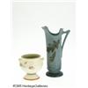 Image 1 : AN AMERICAN POTTERY VASE AND PITCHER RWeller, c.1
