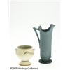 Image 2 : AN AMERICAN POTTERY VASE AND PITCHER RWeller, c.1
