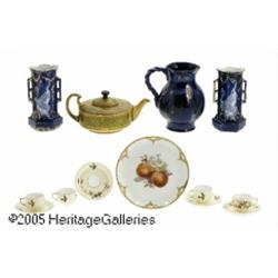 A GROUP OF PORCELAIN ITEMS RVarious makers, c.190