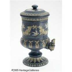 AN ENGLISH STONEWARE URN RDoulton, c.1883 R RThe 