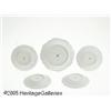Image 2 : FIVE GERMAN PORCELAIN PLATES RMeissen, c.1880 R R