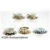Image 1 : FIVE GERMAN PORCELAIN CUP AND SAUCER SETS RMeisse