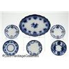 Image 1 : FIVE BRITISH PORCELAIN SAUCERS AND A PLATTER RVar