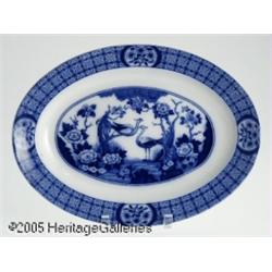 AN ENGLISH IRONSTONE PLATTER RJohnson Bros, c.191