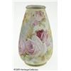 Image 1 : A GERMAN 'ROSE TAPESTRY' CERAMIC CABINET VASE RRo