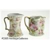 Image 1 : TWO GERMAN 'ROSE TAPESTRY' PORCELAIN CREAMERS RRo