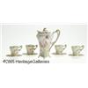 Image 2 : A GERMAN 'ROSE TAPESTRY' CHOCOLATE SERVICE RRoyal