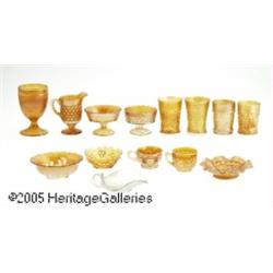 A COLLECTION OF AMERICAN CARNIVAL GLASS RVarious 