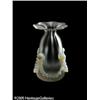 Image 1 : A SATIN AND OPALESCENT GLASS VASE RRichardson Gla