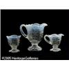 Image 1 : THREE PIECES OF AMERICAN INTAGLIO PATTERN GLASS R