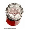 Image 4 : A SET OF TEN RUBY CUT GLASS TUMBLERS RMaker unkno