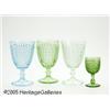 Image 1 : FOUR HOBNAIL GOBLETS RVarious makers, c.1930 R RC