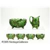 Image 1 : A SET OF SIX AMERICAN CROESUS IMPERIAL GREEN GLAS