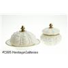 Image 1 : AN AMERICAN WHITE GUTTATE PATTERN GLASS BUTTER DI