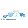 Image 1 : A GROUP OF OPALESCENT AND PRESSED GLASS ITEMS RMa