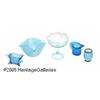 Image 2 : A GROUP OF OPALESCENT AND PRESSED GLASS ITEMS RMa