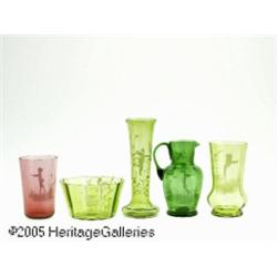 FIVE 'MARY GREGORY' ITEMS RMaker unknown, c.1915 