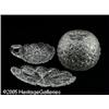 Image 1 : AN AMERICAN BRILLIANT CUT GLASS ROSE BOWL, CELERY