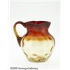 Image 1 : AN AMERICAN ART GLASS PITCHER RNew England Glass 