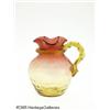 Image 2 : AN AMERICAN THUMBPRINT PATTERN AMBERINA GLASS PIT