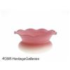 Image 1 : AN AMERICAN 'WILD ROSE' PEACH BLOW FINGER BOWL RN