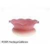 Image 2 : AN AMERICAN 'WILD ROSE' PEACH BLOW FINGER BOWL RN