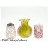 Image 2 : A GROUP OF THREE AMERICAN SPATTER GLASS ITEMS RMa
