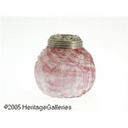 AN AMERICAN MOLD-BLOWN AND CASED GLASS SUGAR CAST