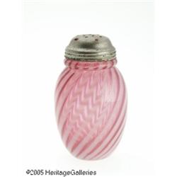 AN OPALESCENT GLASS SUGAR SHAKER RMaker unknown, 