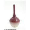 Image 1 : AN AMERICAN AGATA 'WILD ROSE' GLASS VASE RNew Eng