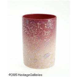 AN AMERICAN AGATA 'WILD ROSE' GLASS TUMBLER RNew 