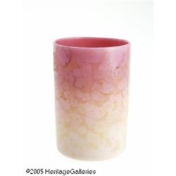 AN AMERICAN AGATA 'WILD ROSE' TUMBLER RNew Englan