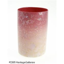 AN AMERICAN AGATA 'WILD ROSE' TUMBLER RNew Englan
