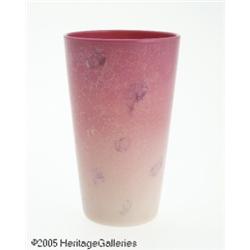AN AMERICAN AGATA 'WILD ROSE' GLASS TUMBLER RNew 