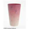 Image 1 : AN AMERICAN AGATA 'WILD ROSE' GLASS TUMBLER RNew 