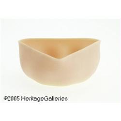 AN AMERICAN TRI-FOLD BURMESE GLASS BOWL RMt. Wash