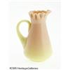Image 1 : AN AMERICAN GLOSSY BURMESE GLASS CREAMER RMt. Was
