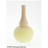 Image 1 : AN AMERICAN ACID FINISH BURMESE GLASS VASE RMt. W
