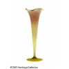 Image 1 : AN AMERICAN ACID FINISH BURMESE LILY VASE RMt. Wa