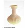 Image 1 : AN AMERICAN ACID FINISH BURMESE GLASS VASE RMt. W