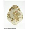 Image 1 : AN AMERICAN ENAMELED ART GLASS VASE RMt. Washingt