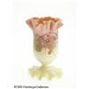 Image 1 : AN ENAMELED ACID FINISH BURMESE GLASS VASE Rpossi