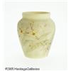 Image 1 : AN AMERICAN ENAMELED ACID FINISH BURMESE GLASS CA