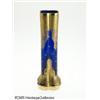 Image 2 : A CONTINENTAL BLOWN GLASS AND ENAMEL VASE RIn the
