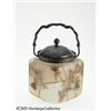 Image 2 : AN AMERICAN ROYAL FLEMISH GLASS BISCUIT JAR RMt. 