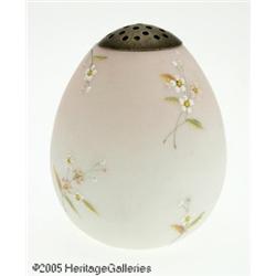 AN AMERICAN GLASS EGG SUGAR SHAKER RMt. Washingto
