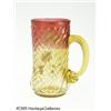 Image 1 : AN AMERICAN GILT AMBERINA MUG Rpossibly Cambridge